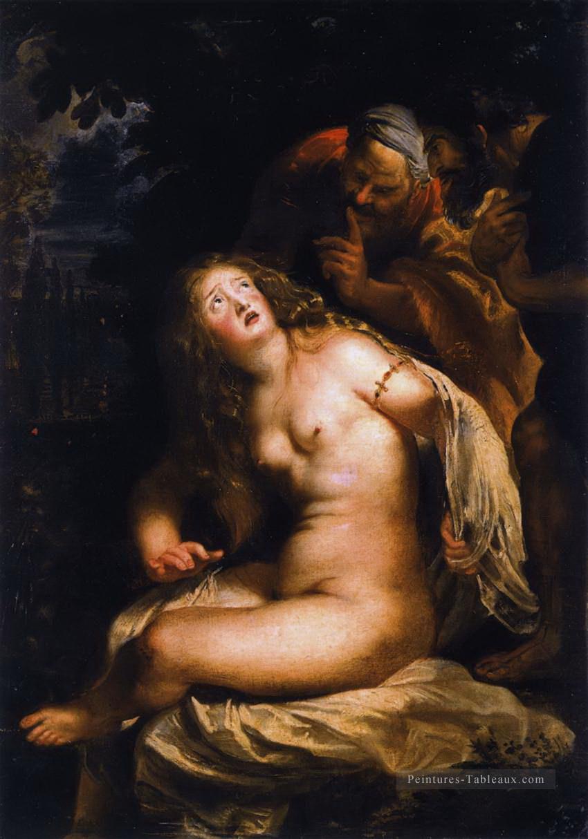 Susanna et les anciens Peter Paul Rubens Peintures à l'huile